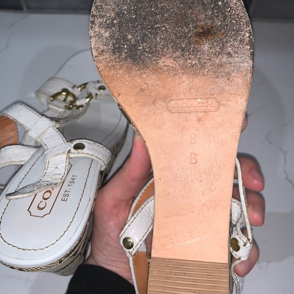 Coach wedges - Picture 2 of 2